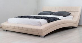 Кровать двойная Оливия 160 + ортопед. основание в Ревде - revda.ok-mebel.com | фото 4