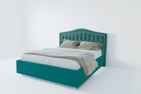 Кровать Калининград с ПМ 800 (велюр бирюзовый) в Ревде - revda.ok-mebel.com | фото 2