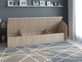 Кровать КД-1.8 с подъемным механизмом (Дуб баррик) в Ревде - revda.ok-mebel.com | фото 2