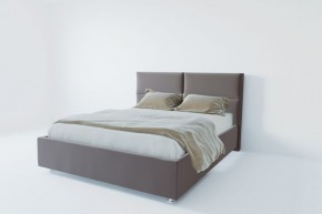 Кровать Корсика с ПМ 1200 (велюр темно-серый) в Ревде - revda.ok-mebel.com | фото 2