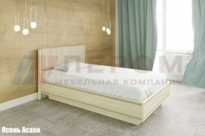 Кровать КР-1011 с мягким изголовьем в Ревде - revda.ok-mebel.com | фото