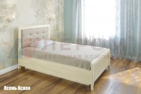 Кровать КР-1031 с мягким изголовьем в Ревде - revda.ok-mebel.com | фото 1