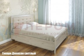 Кровать КР-1033 с мягким изголовьем в Ревде - revda.ok-mebel.com | фото