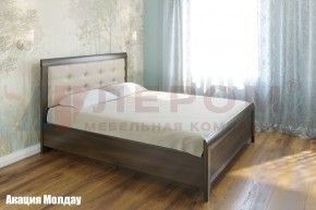 Кровать КР-1034 с мягким изголовьем в Ревде - revda.ok-mebel.com | фото 2