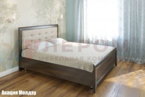 Кровать КР-2034 с мягким изголовьем в Ревде - revda.ok-mebel.com | фото 3