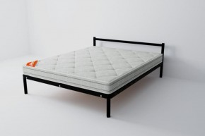 Кровать Мета с матрасом 800 (черный) в Ревде - revda.ok-mebel.com | фото 1