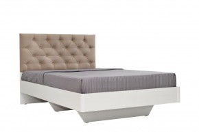 Кровать Милана (900) Каретная стяжка, на щитах в Ревде - revda.ok-mebel.com | фото 3