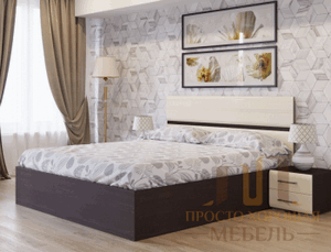 Кровать 1800 МС№1 в Ревде - revda.ok-mebel.com | фото 1