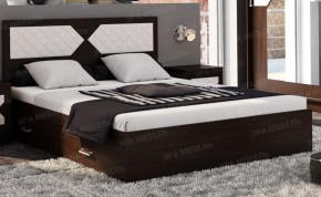 Кровать Николь 1400 (венге) в Ревде - revda.ok-mebel.com | фото