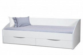 Кровать одинарная "Фея - 3" симметричная New (2000Х900) белая в Ревде - revda.ok-mebel.com | фото