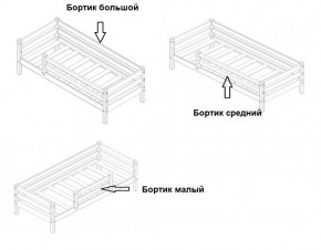 Кровать одноярусная Сонечка (800*1900) модульная в Ревде - revda.ok-mebel.com | фото 3