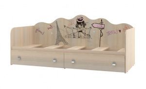 Кровать для детской КР24 Париж в Ревде - revda.ok-mebel.com | фото 1