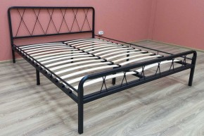 Кровать "Клэр" КМД18 Черная (1600*2000) (ножки-черные) в Ревде - revda.ok-mebel.com | фото 3