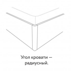 Кровать "Милана" с мягкой спинкой БЕЗ основания 1200х2000 в Ревде - revda.ok-mebel.com | фото 3