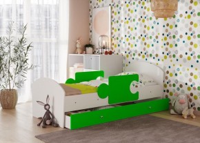 Кровать "Мозайка" на ламелях + бортики + ящики в Ревде - revda.ok-mebel.com | фото 11