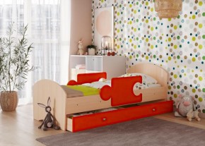 Кровать "Мозайка" на ламелях + бортики + ящики в Ревде - revda.ok-mebel.com | фото 13