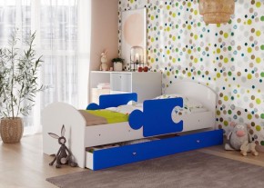 Кровать "Мозайка" на ламелях + бортики + ящики в Ревде - revda.ok-mebel.com | фото 4