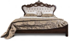 Кровать с мягким изголовьем Афина 1600 (караваджо) в Ревде - revda.ok-mebel.com | фото 2