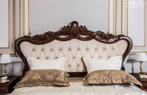 Кровать с мягким изголовьем Афина 1600 (караваджо) в Ревде - revda.ok-mebel.com | фото 4