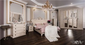 Кровать с мягким изголовьем Афина 1600 (крем корень) в Ревде - revda.ok-mebel.com | фото 4