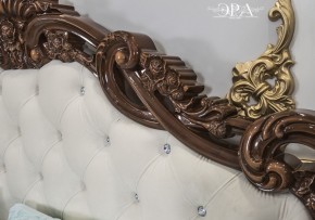 Кровать с мягким изголовьем Патрисия (1600) караваджо в Ревде - revda.ok-mebel.com | фото 4