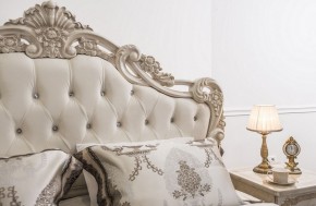 Кровать с мягким изголовьем Патрисия (1600) крем в Ревде - revda.ok-mebel.com | фото 5