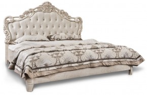 Кровать с мягким изголовьем Патрисия (1800) крем в Ревде - revda.ok-mebel.com | фото 1