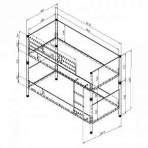 Кровать-трансформер Дельта Лофт-20.02.02 Белый в Ревде - revda.ok-mebel.com | фото 3