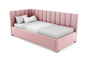 Кровать угловая Хлоя интерьерная +основание (120х200) в Ревде - revda.ok-mebel.com | фото 11
