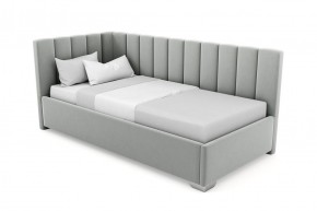 Кровать угловая Хлоя интерьерная +основание (120х200) в Ревде - revda.ok-mebel.com | фото 8