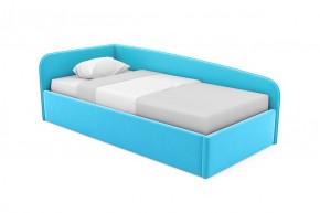 Кровать угловая Лэсли интерьерная +основание (120х200) в Ревде - revda.ok-mebel.com | фото 22