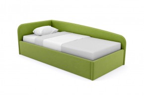 Кровать угловая Лэсли интерьерная +основание (90х200) в Ревде - revda.ok-mebel.com | фото 19