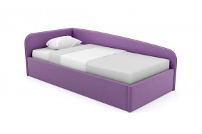 Кровать угловая Лэсли интерьерная +основание (90х200) в Ревде - revda.ok-mebel.com | фото 20