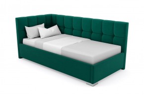 Кровать угловая Мия интерьерная +основание (120х200) в Ревде - revda.ok-mebel.com | фото 15