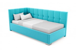 Кровать угловая Мия интерьерная +основание (120х200) в Ревде - revda.ok-mebel.com | фото 7