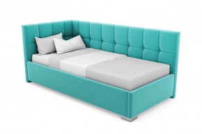 Кровать угловая Мия интерьерная +основание (80х200) в Ревде - revda.ok-mebel.com | фото 21