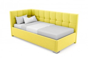 Кровать угловая Мия интерьерная +основание (90х200) в Ревде - revda.ok-mebel.com | фото 13