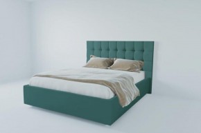Кровать Венеция без основания 800 (велюр бирюзовый) в Ревде - revda.ok-mebel.com | фото