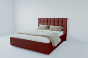 Кровать Венеция без основания 800 (велюр бордо) в Ревде - revda.ok-mebel.com | фото