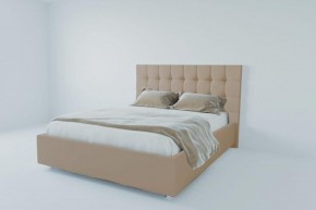 Кровать Венеция без основания 800 (велюр светло-серый) в Ревде - revda.ok-mebel.com | фото