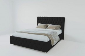 Кровать Версаль 1200 без основания (экокожа кольт Ч) в Ревде - revda.ok-mebel.com | фото