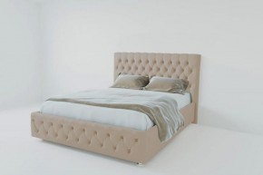 Кровать Версаль 1800 без основания (велюр светло серый) в Ревде - revda.ok-mebel.com | фото