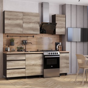 Кухня Энигма 1.6 м (венге/дуб каньон) в Ревде - revda.ok-mebel.com | фото