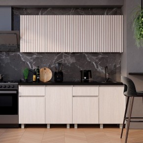 Кухня Тренд 1.0 м (Ясень белый) в Ревде - revda.ok-mebel.com | фото 4