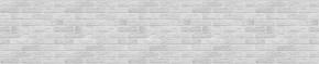 Кухонный фартук 610х3000х1,5 (композит) КМ Кирпич серый в Ревде - revda.ok-mebel.com | фото 1
