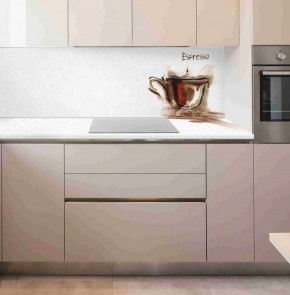 Кухонный фартук со столешницей (А-012) в едином стиле (3050 мм) в Ревде - revda.ok-mebel.com | фото