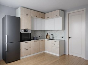 Кухонный гарнитур Демо 2200*1700 (Стол. 38мм) в Ревде - revda.ok-mebel.com | фото