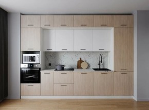 Кухонный гарнитур Демо 3400 (Стол. 38мм) в Ревде - revda.ok-mebel.com | фото