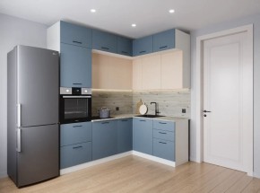 Кухонный гарнитур Фьюжн 2200*1700 (Стол. 26мм) в Ревде - revda.ok-mebel.com | фото