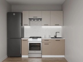 Кухонный гарнитур Каппучино 1800 (Стол. 26мм) в Ревде - revda.ok-mebel.com | фото